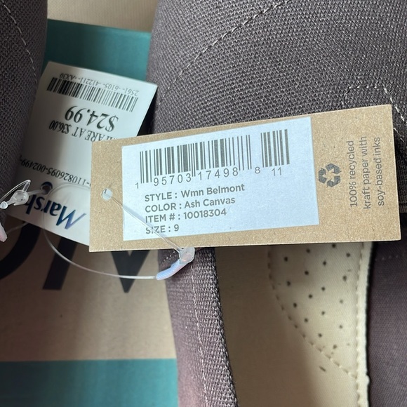 NWT Toms Slip On Shoes Ash Canvas Color - Picture 4 of 4